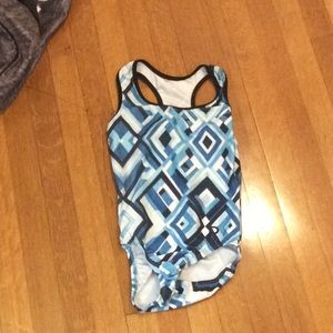 Plum Practicewear gymnastics leotard